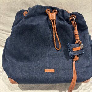 Songmont Backpack Shoulder Bag Blue